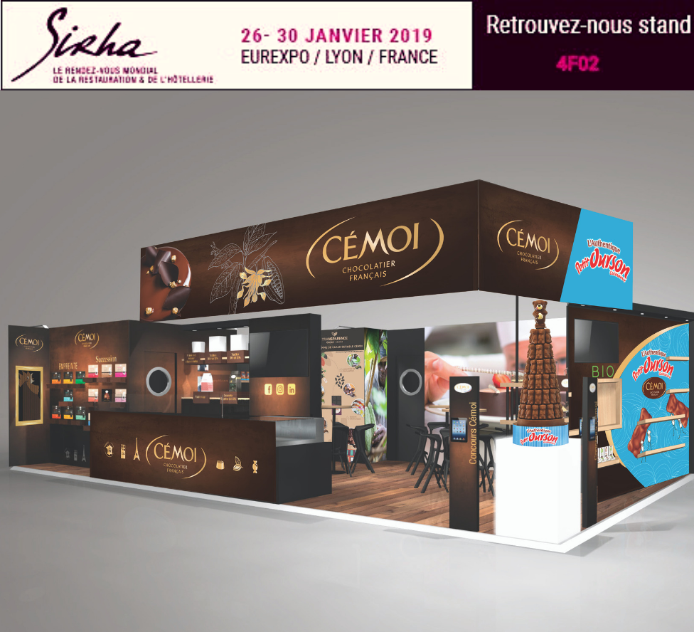 CÉMOI Pro : un savoir-faire chocolatier au SIRHA 2023