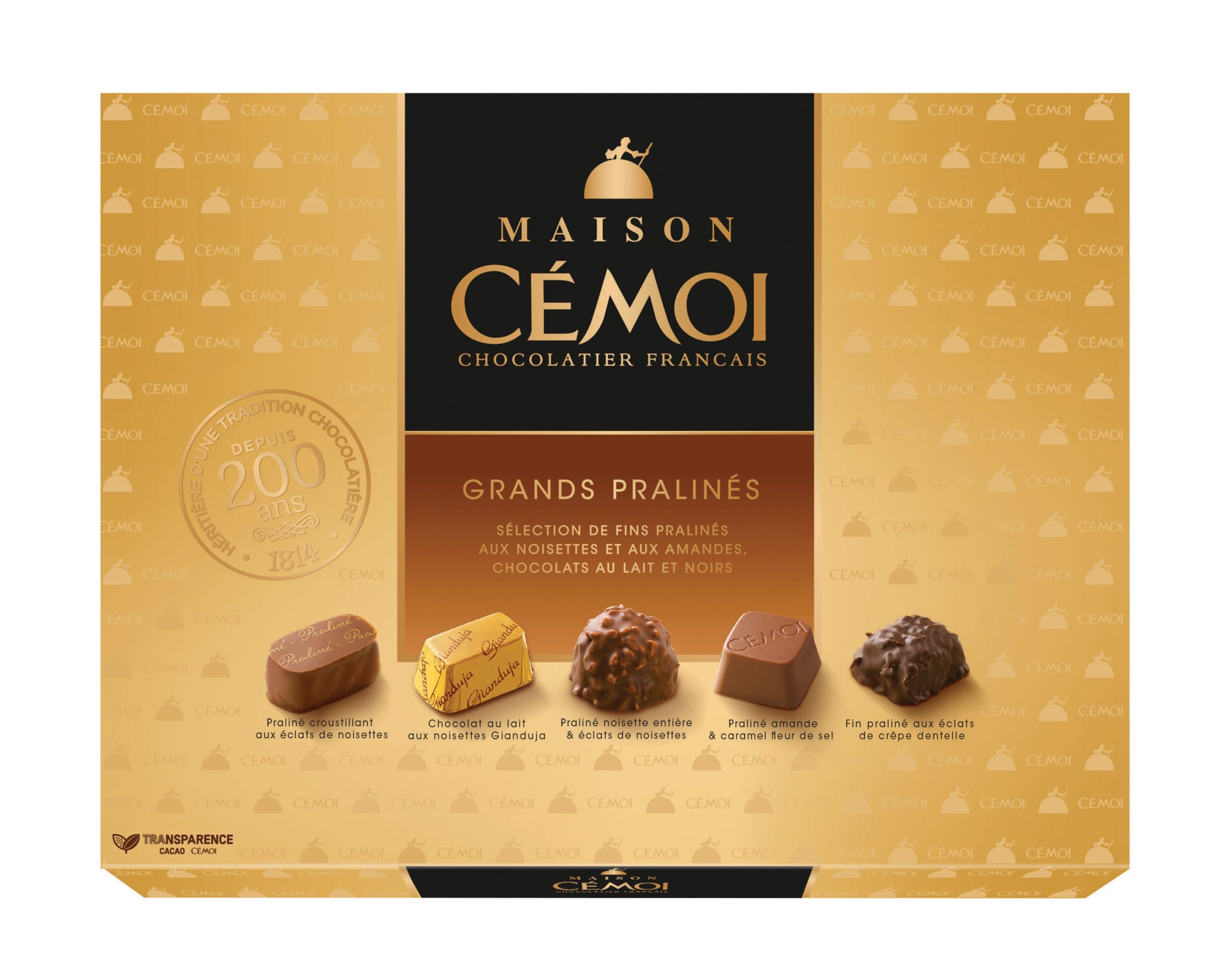 Boîte Le Temps des Fêtes Chocolat au Lait Cémoi - [FR] CÉMOI - Professionnel