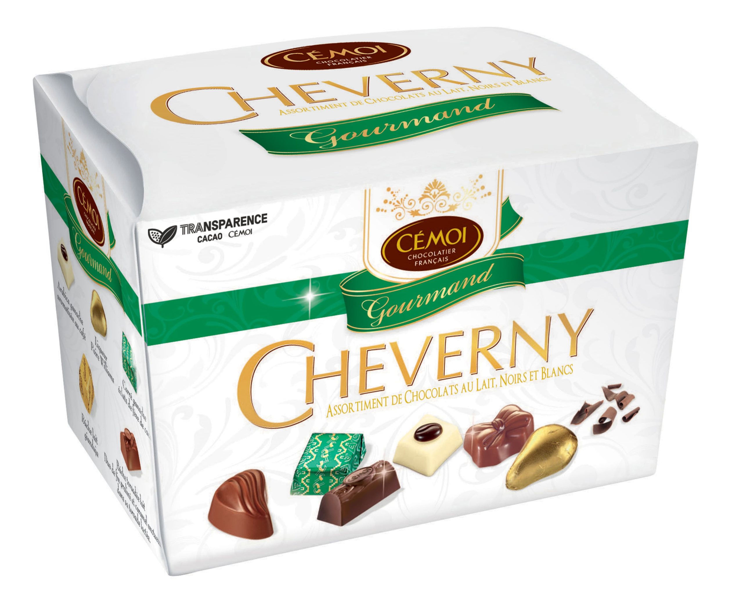 Boîte de chocolats de Noël Cheverny Gourmand